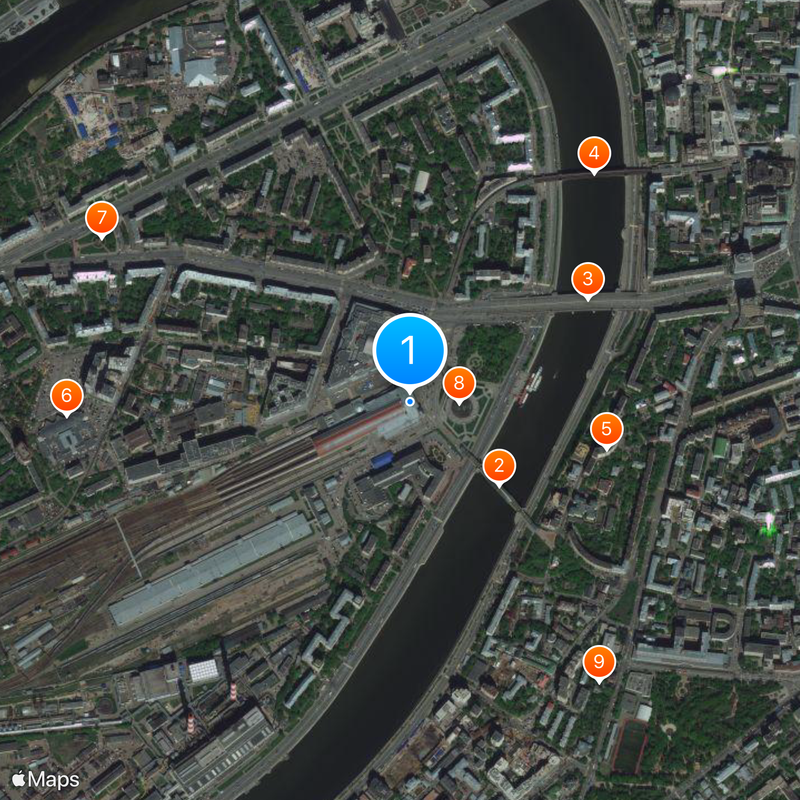 Dworzec Kijowski Mapa