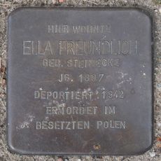 Stolperstein for Ella Freundlich