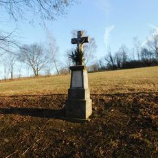 Kříž pod židovským hřbitovem v Batelově