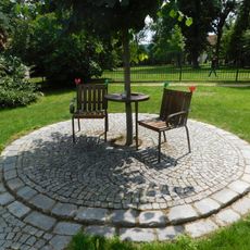 Lavička Václava Havla v Mladé Boleslavi