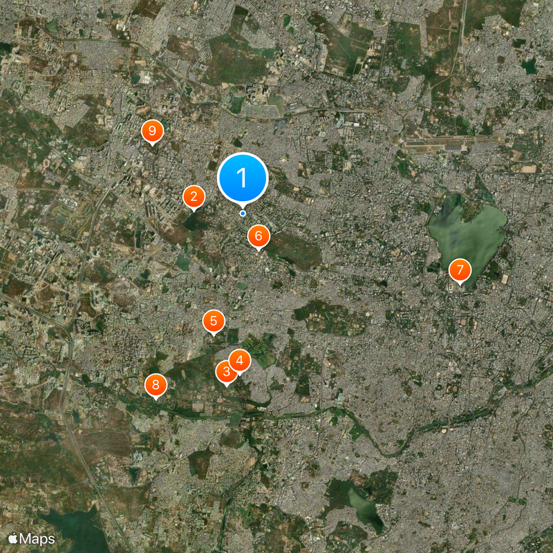 Peddamma temple Mappa