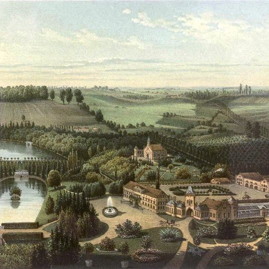 Palace complex in Taczanów Drugi