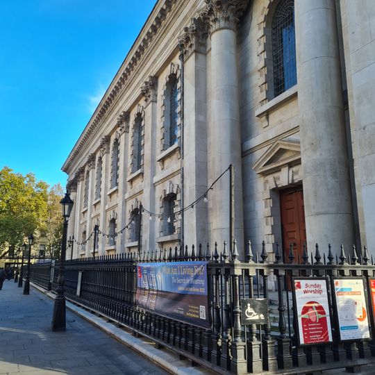 Churchyard Wall And Railings Adjoining Entrance To Crypt, On North Side Of Church Of St Martin In The Fields