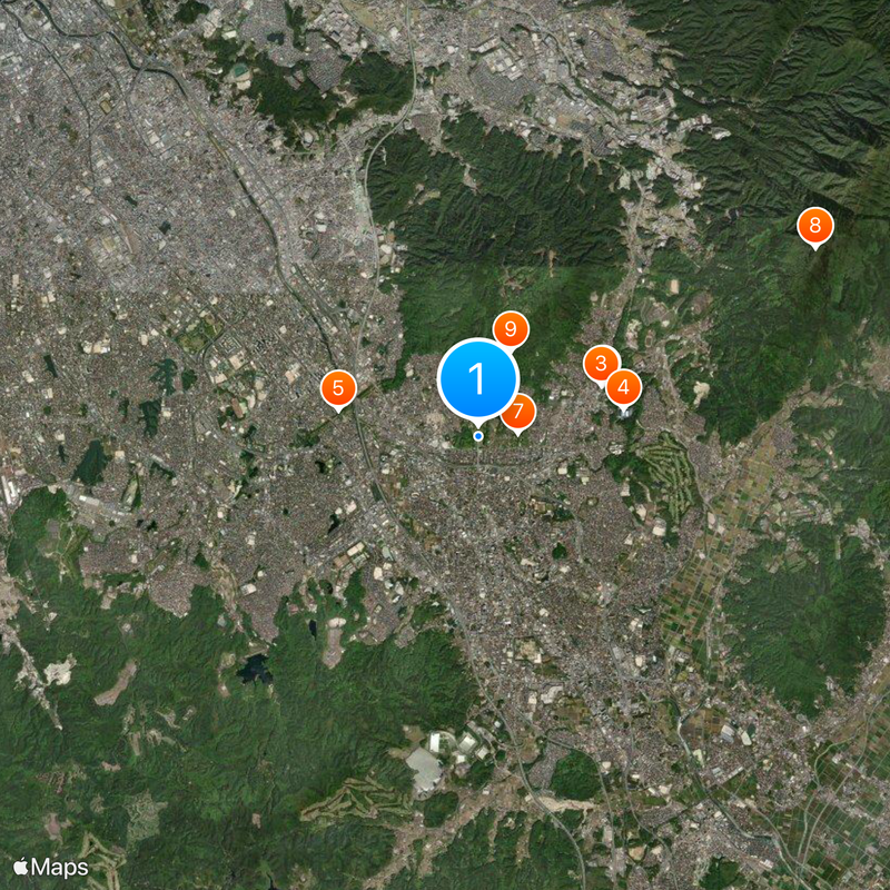 Dazaifu Map