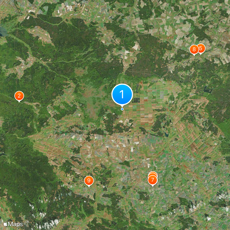 Narew Map