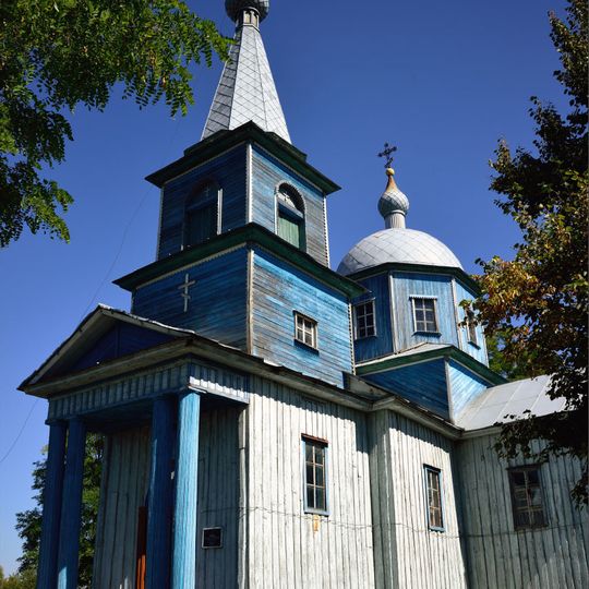 Saint Michael church in Povstyn