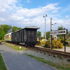 "Milicz Zamek" - dawny przystanek kolei wąskotorowej