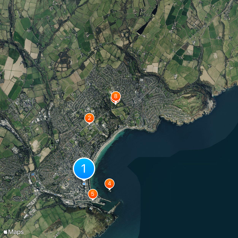 Isle of Man Government Map