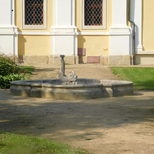 Kašna v zahradě kláštera na Velehradě