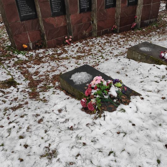 Могила рядового К.Д. Желтоногова