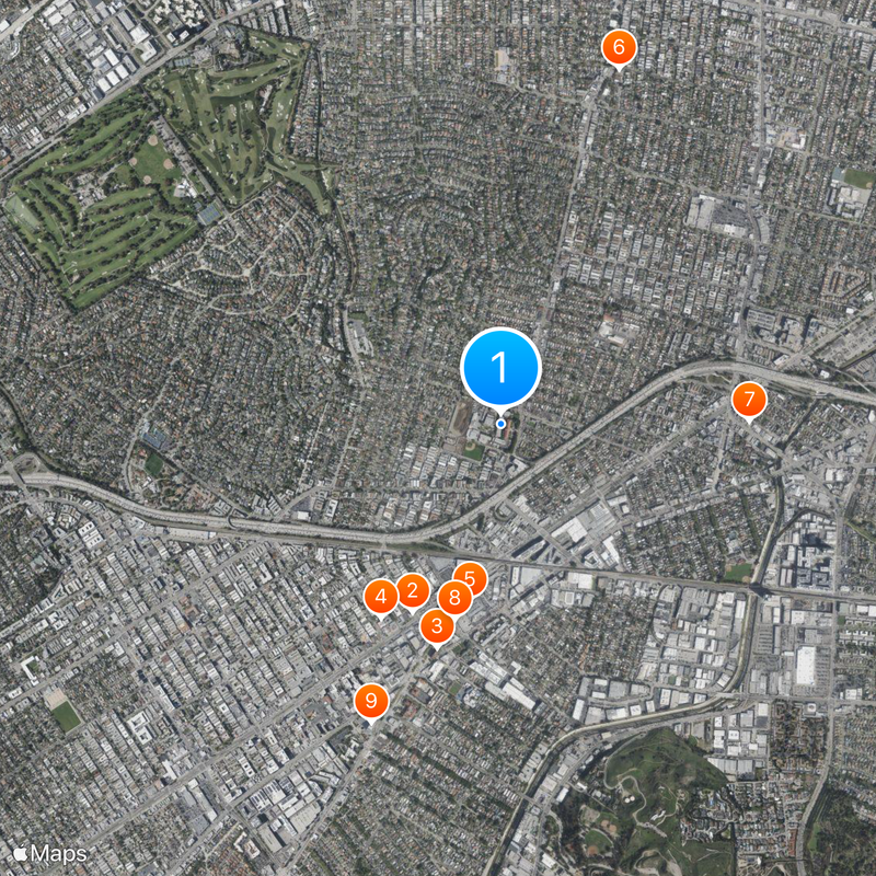 Alexander Hamilton High School Map