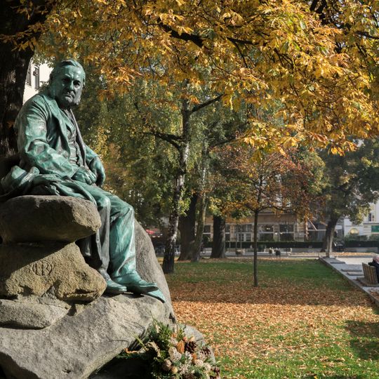 Adalbert Stifter monument, Linz