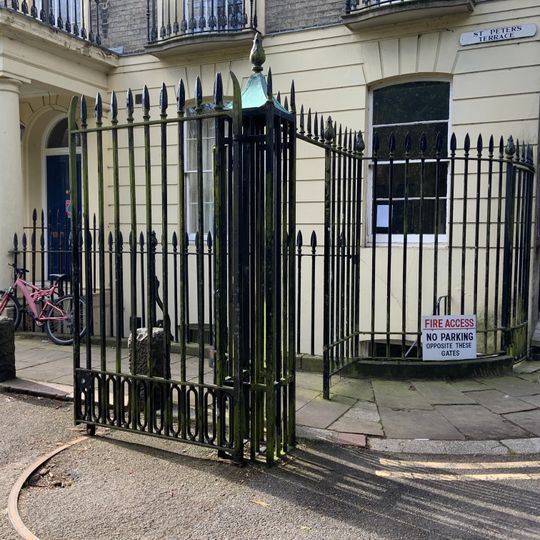 Railings And Gates Of St Peter's Terrace Fronting Trumpington Street