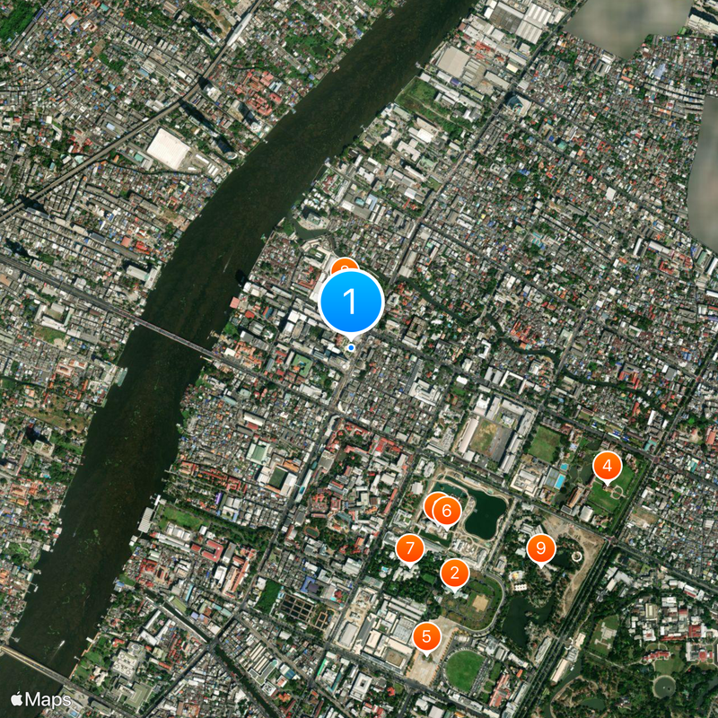 Vajira Hospital Mapa