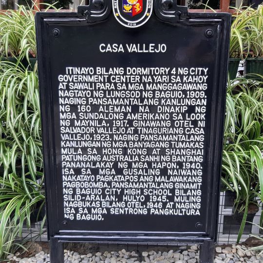 Casa Vallejo historical marker