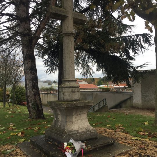 Cemetery cross of Saint-André-de-Corcy