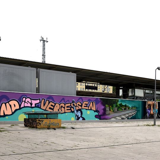 Mural in memory of victims of right-wing violence