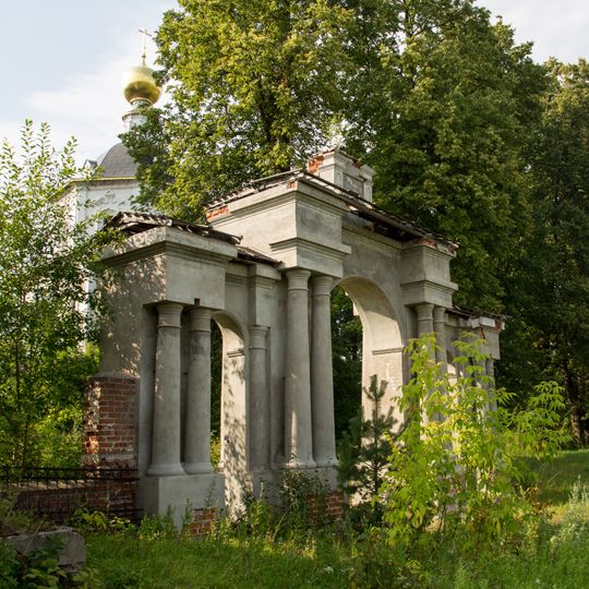 Ограда с воротами