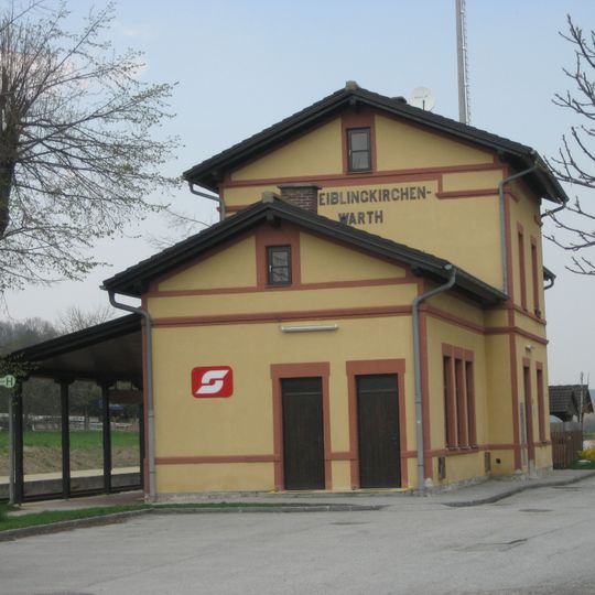Aufnahmsgebäude Bahnhof Scheiblingkirchen-Warth