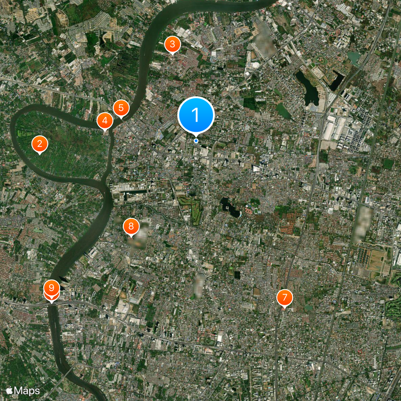 Suankularb Wittayalai Nonthaburi School Map