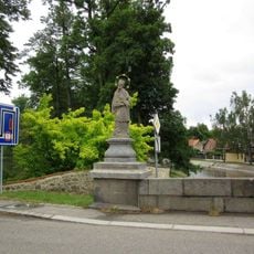 Socha svatého Jana Nepomuckého v Březnici