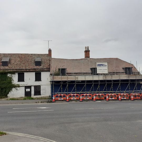 Queensbury Lodge And Attached Wall