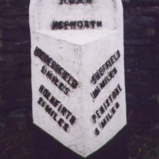 Milestone, Penistone Road, on bend nr top of hill south of minor X rds