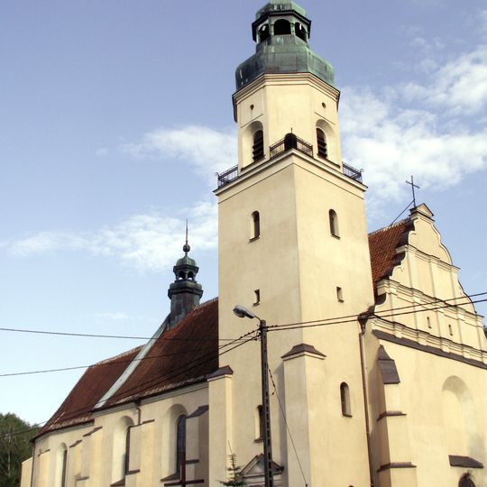 Saints John the Baptist and Michael Archangel church in Lubawa