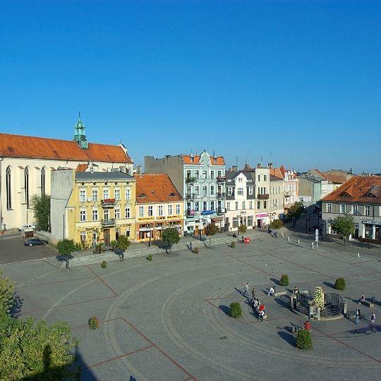 Market square in Gniezno