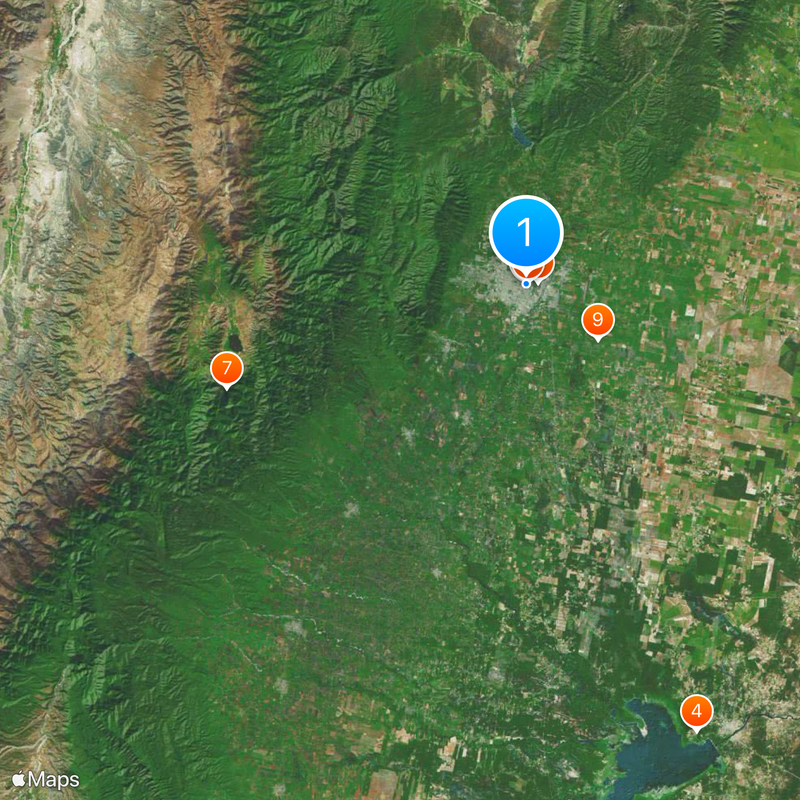 Casa Histórica - Museo Nacional de la Independencia Karte