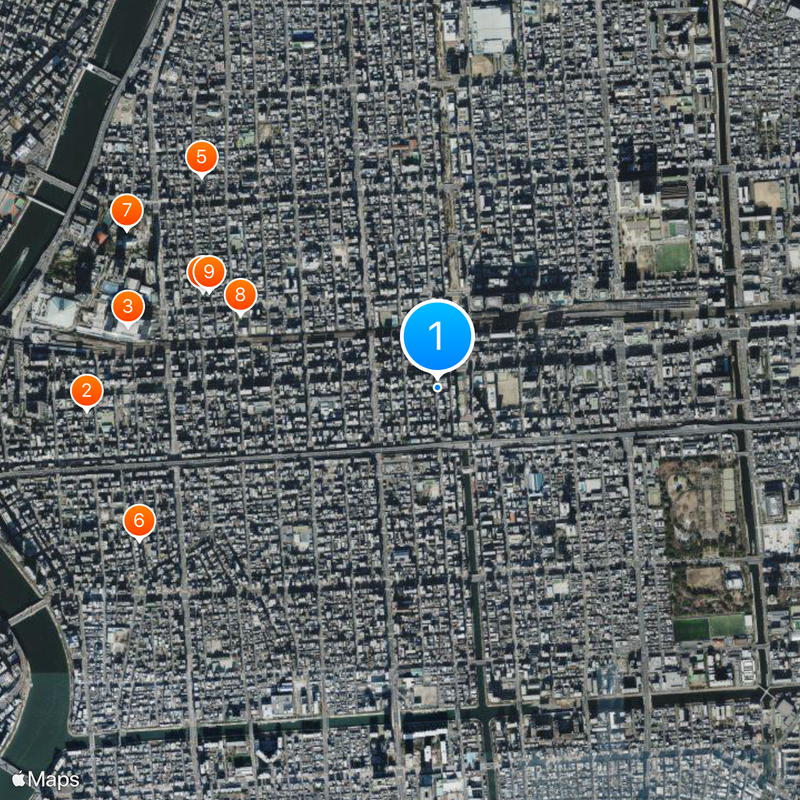 Asakayama stable Carte