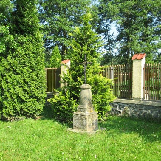 Kříž vlakové zastávky Potvorov