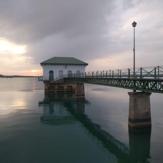 Reservoir of La Sotonera