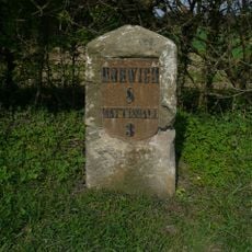 Milestone, 100m E of jct with Colton rd