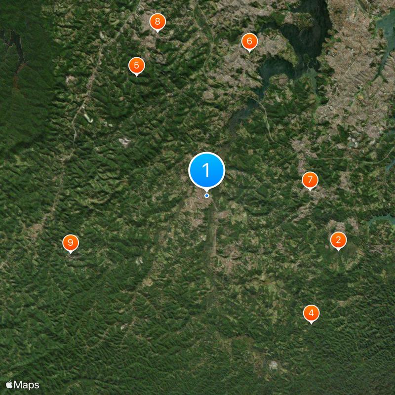 Embu-Guaçu Map
