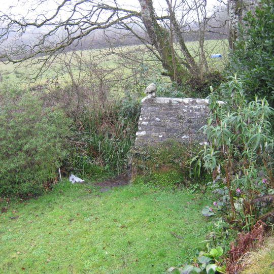 Holy well of St John about 125 – metres south east of the Church of St Morwenna