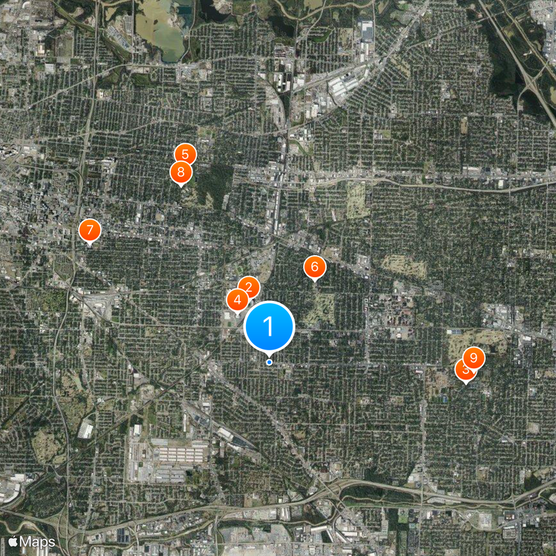 Orange Mound Map