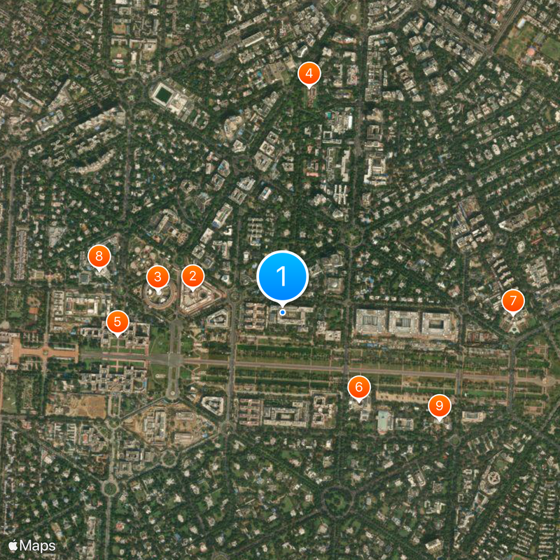 Ministry of Culture Map