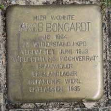 Stolperstein en memoria de Jakob Bongardt