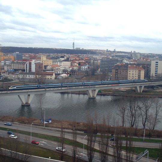 Železniční most pod Bulovkou