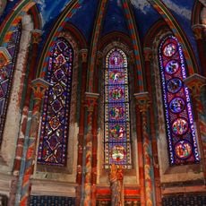 Paintings of the Notre-Dame chapel in Semur-en-Auxois