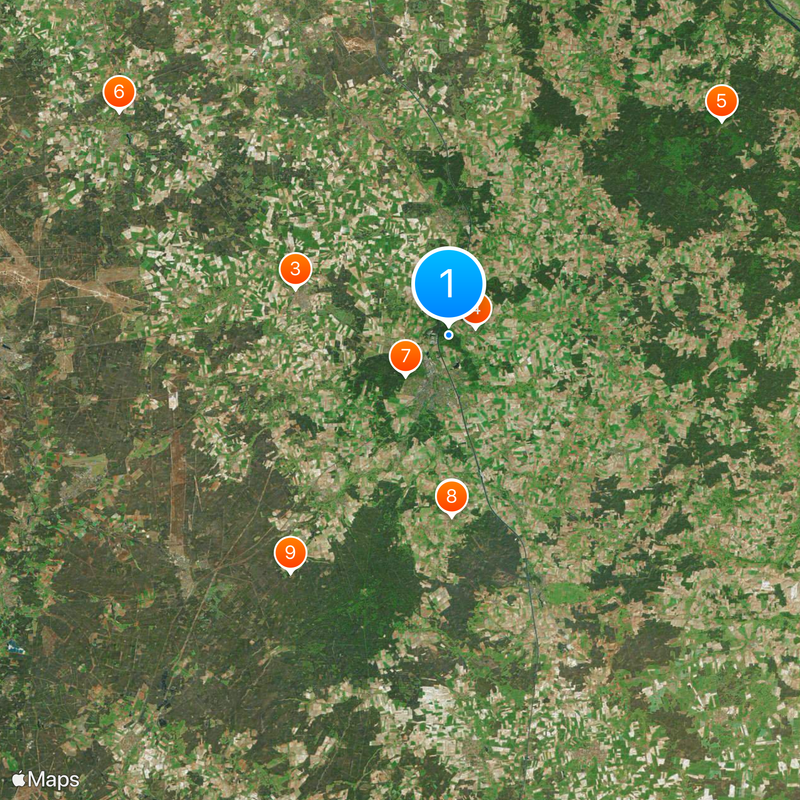 Landkreis Uelzen Kaart