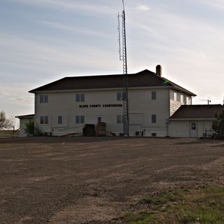 Original Slope County Courthouse