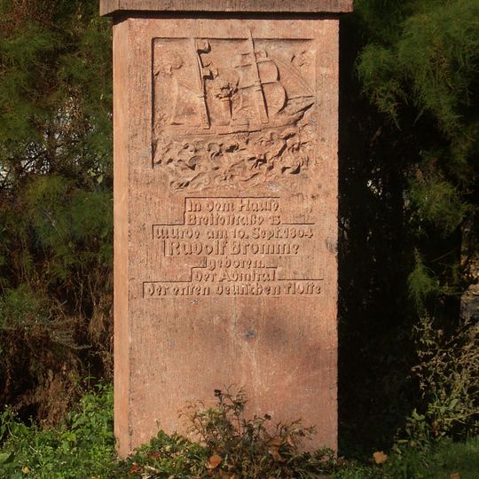 Denkmal für Karl Rudolf Brommy Breite Straße