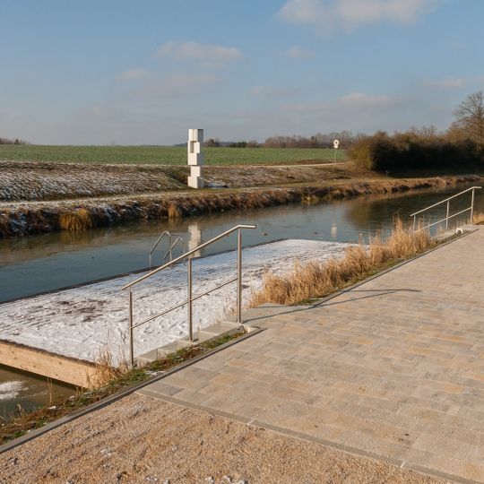 Badesteg in Berg bei Neumarkt in der Oberpfalz