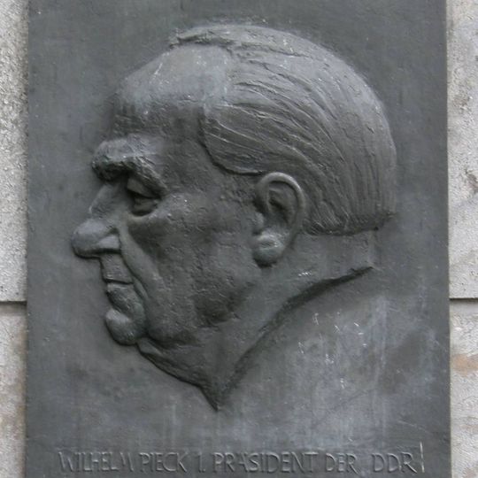 Gedenktafel Wilhelm Pieck