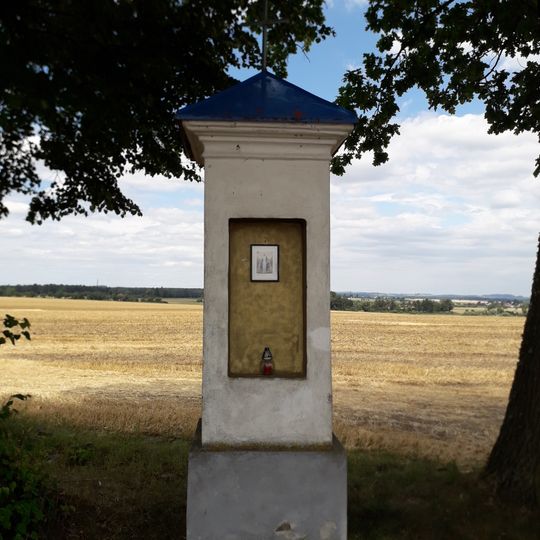 Boží muka západně od Křídy