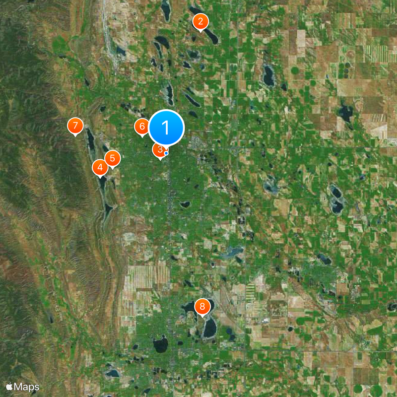 Colorado State University Map
