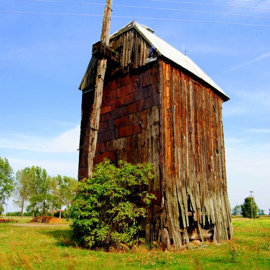 Post mill in Tomaszew