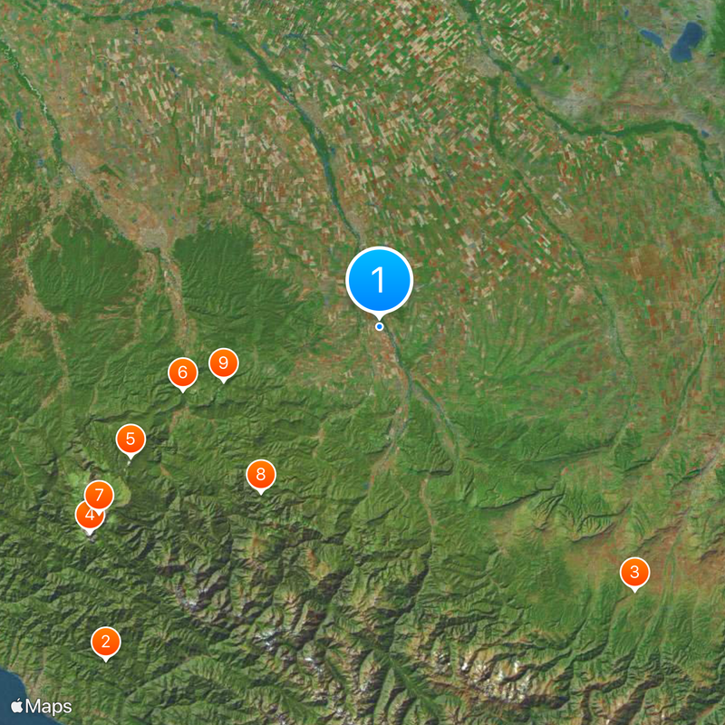 Mostovsky District Mapa